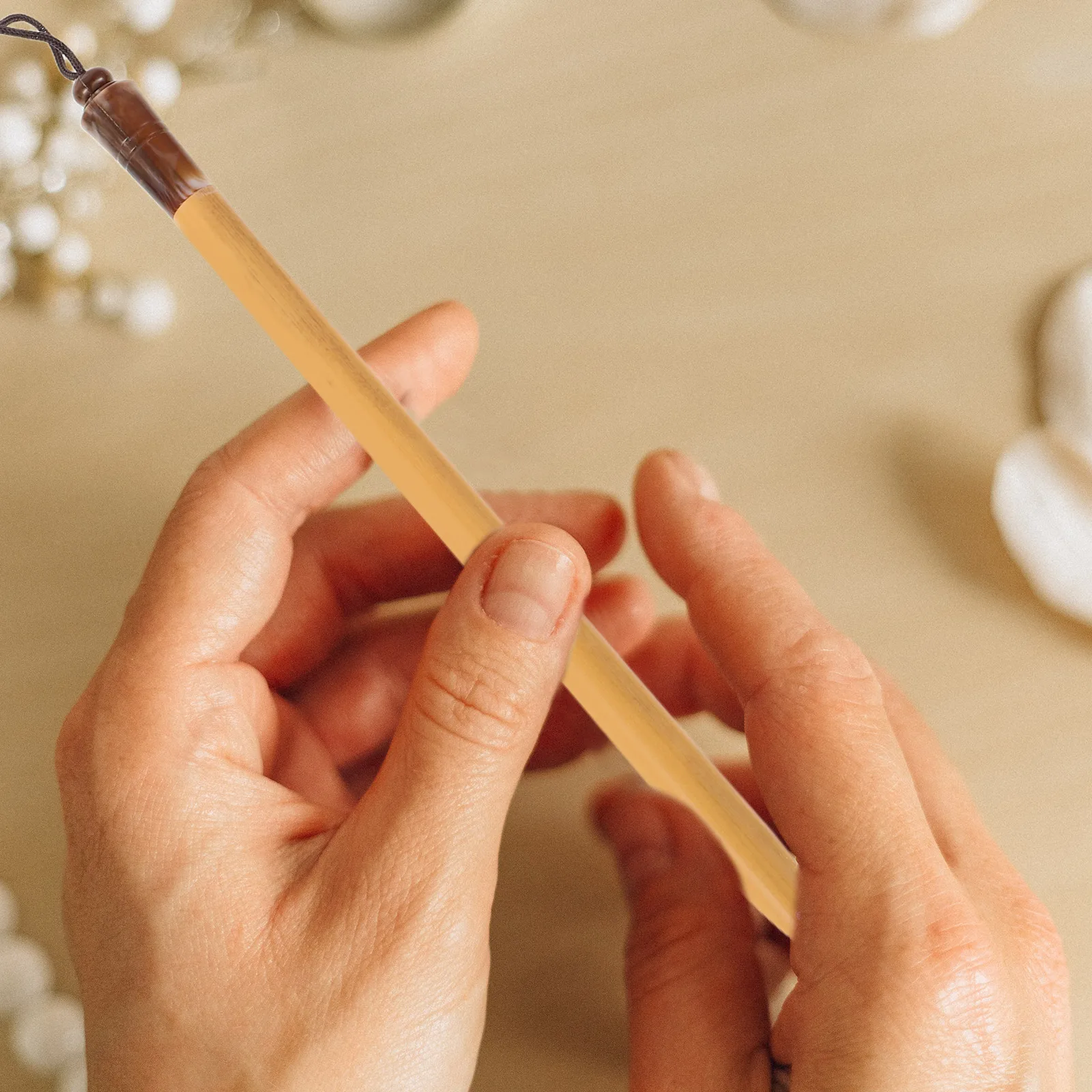 

3 шт. бамбуковая традиционная ручка для каллиграфии с плоским наконечником для рисования, рисования, сделай сам, керамика, керамические принадлежности для скульптуры