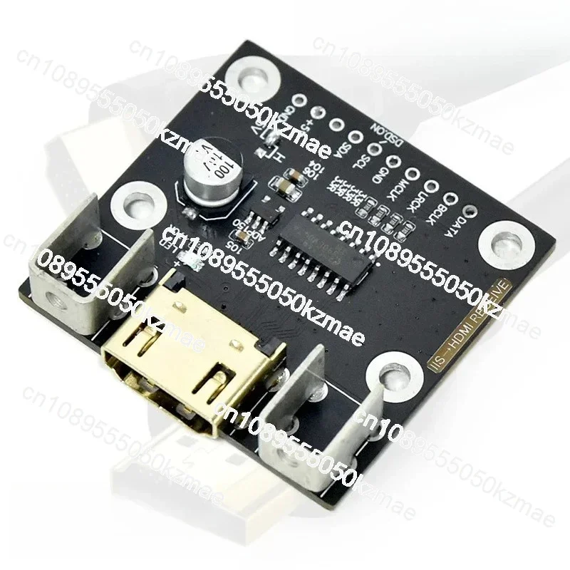 HDMI I2S bi-directional converter board, IIS to HDMI transmitter and receiver support DSD 512, differential signal DAC decoder