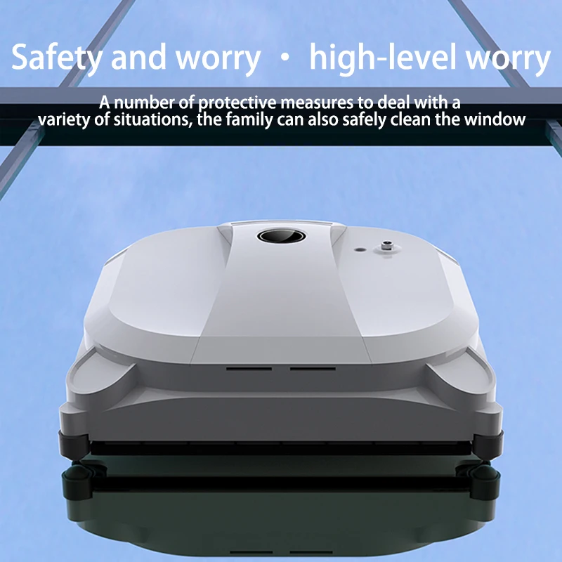 Clean a Window in 60 Seconds APP+Remote Control Smart Water Spray Electric Window Cleaner Automatic Glass Window Cleaning Robot