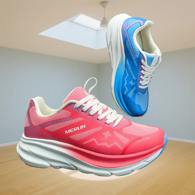 

Fashionable Running Shoes College Style Thick Soled Sneakers Couple Style Basketball Shoes Comfortable Not Tiring for The Feet