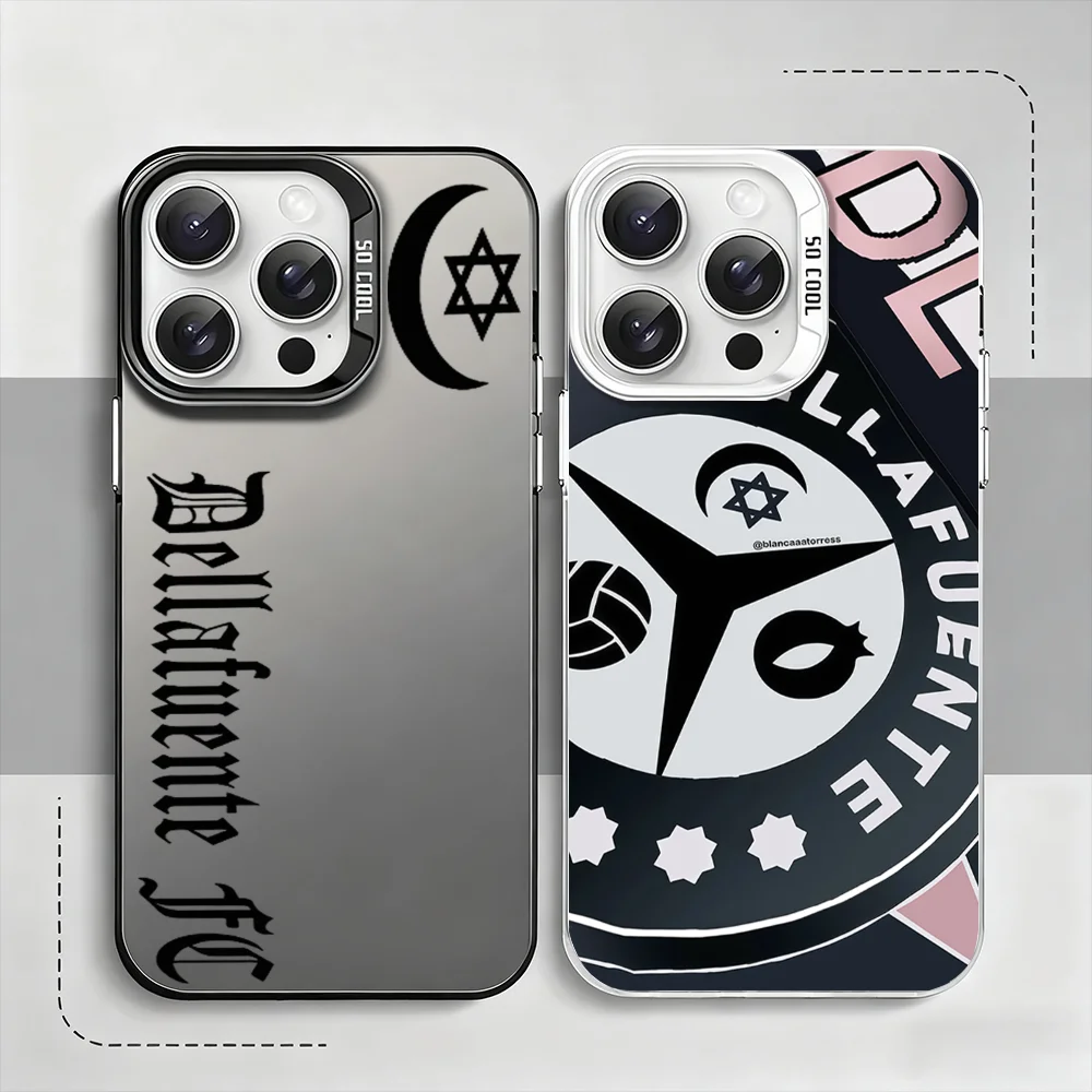 

Spanish singer D-Dellafuente F-FC phone case For iPhone 12 11 13 14 15 16 17 Max Pro Plus Mini Protective IMD Color Cover