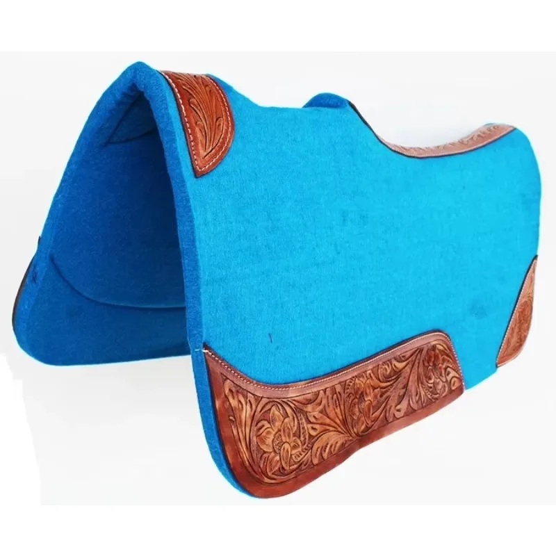 Custom Sheepskin Wool English Dressage Horse Saddle Pad