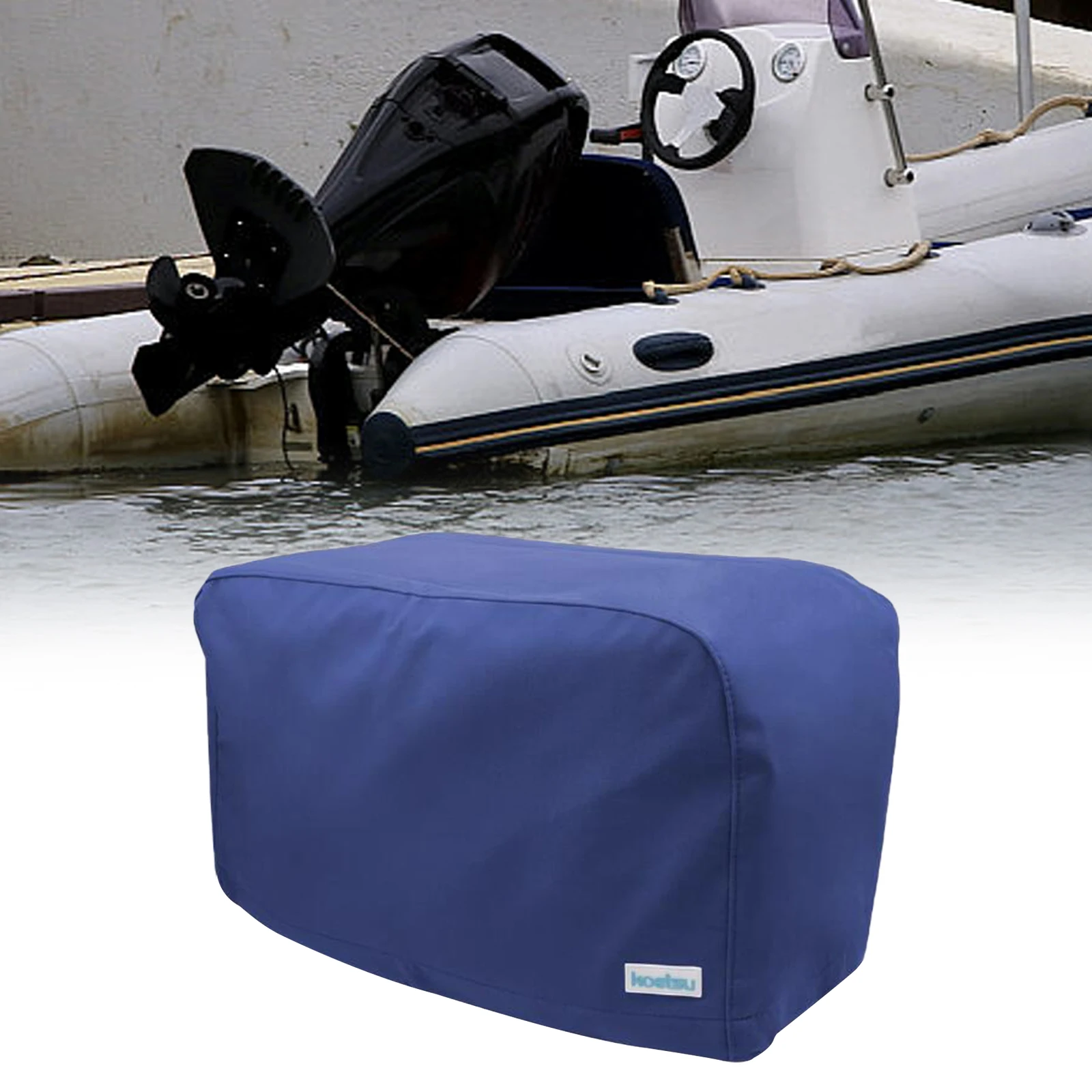 Adjustable Generic Outboard Motor Cover Dustproof Dust Rain Sun Protection For Outboard Motor Propeller Fishing Boats