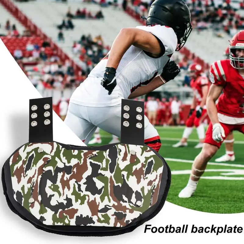 Youth Back Plates For Football Youth Professional Football Back Protector Rear Accessories Football Protection Gear Rear Lower