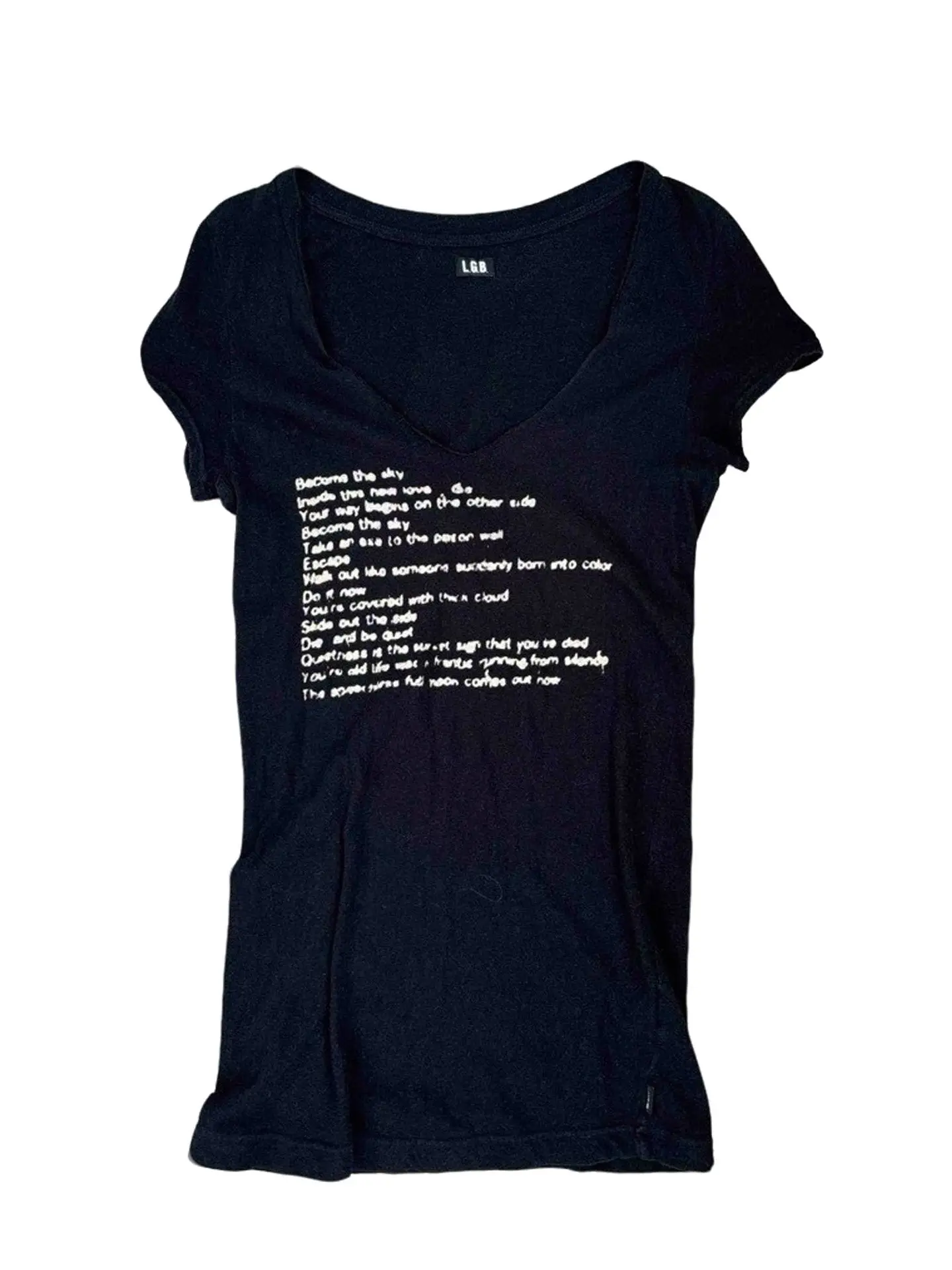 

LGB Rare Pioneer Vision Printed Short Sleeve T-Shirt