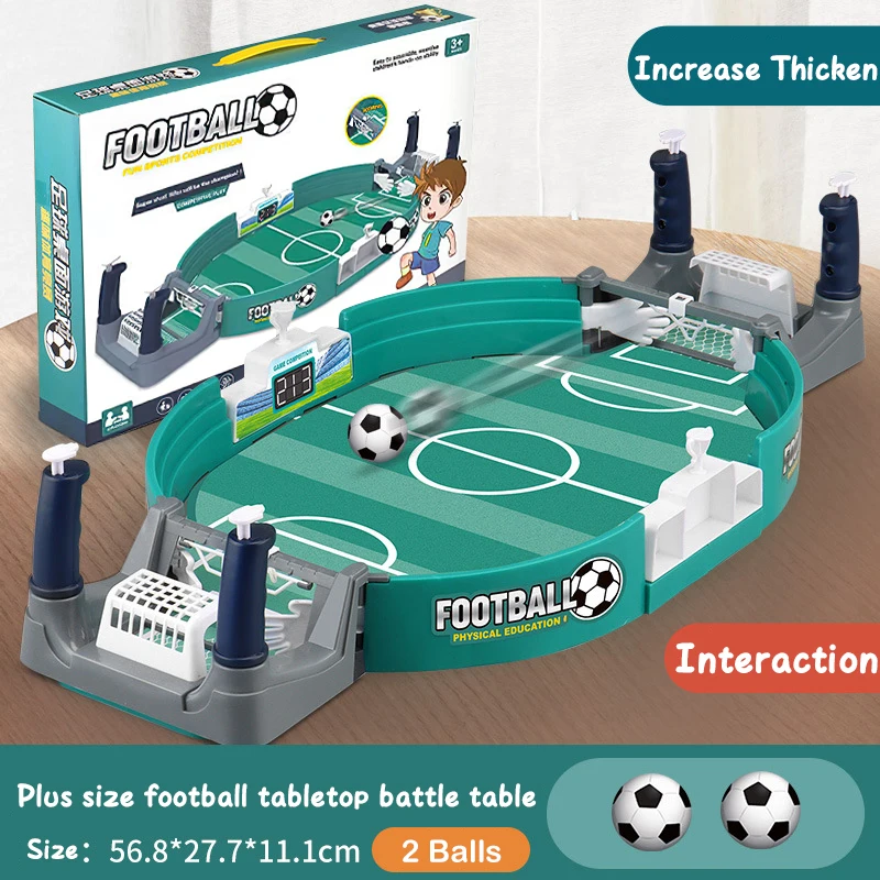 Voetbaltafel voor familiefeest Voetbalbordspel Desktop Interactief voetbalspeelgoed Kinderen Jongens Sport Outdoor Draagbaar spel Cadeau