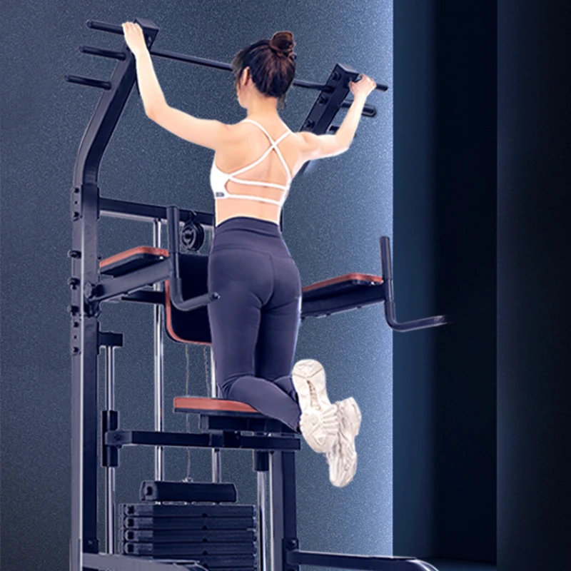 

Pull-ups, home with power assist, single parallel bars, strength trainers, indoor gym equipment, landing racks