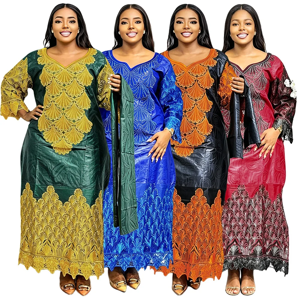 vestidos-africanos-para-mujer-con-diamantes-tunica-holgada-boubou-dashiki-ankara-hijab-ropa-africana-caftan-marroqui-abaya-panuelo-para-la-cabeza-vestido