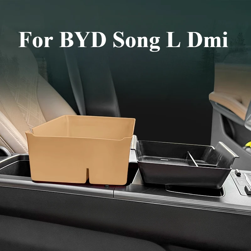 Armrest Storage Box For BYD Song L Dmi 2024-2025 Car Storage Box Decorative Suppliers Daquan Interior Modification Accessories