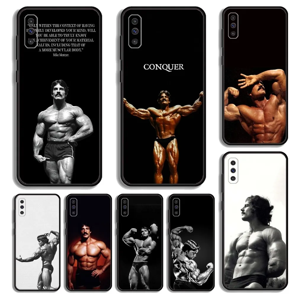 

Bodybuilding Mike mentzer Phone Case For Samsung S23,23,22,30,21,10,9,Note20 Ultra,Lite,Ultra,5G,Plus,FE,Black Soft Case