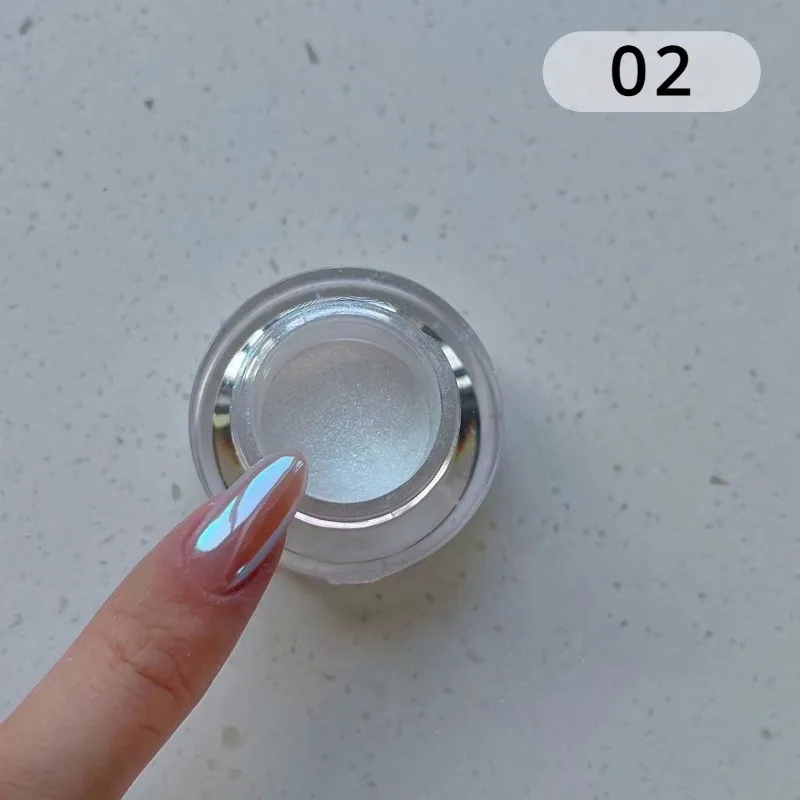 Nail Powder Flash Dust Super Fine Moonlight Stone Pearl Magic Mirror Powder Aurora Nail DIY Aurora Powder Nail Art Decoration