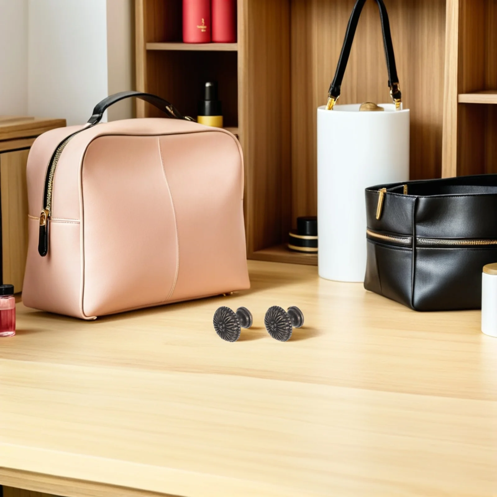 

20Pcs Knob Handles Zinc Alloy Pulls for Jewelry Box Drawer Wardrobe Cabinet Furniture Decorative Drawer Handles