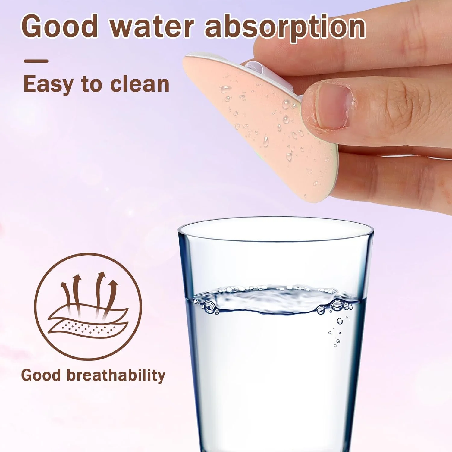 Éponge de maquillage goutte d'eau, 10 pièces, coussin d'air, bouffante de maquillage pour fond de teint, correcteur, larme, poudre de réglage, éponge de fond de teint