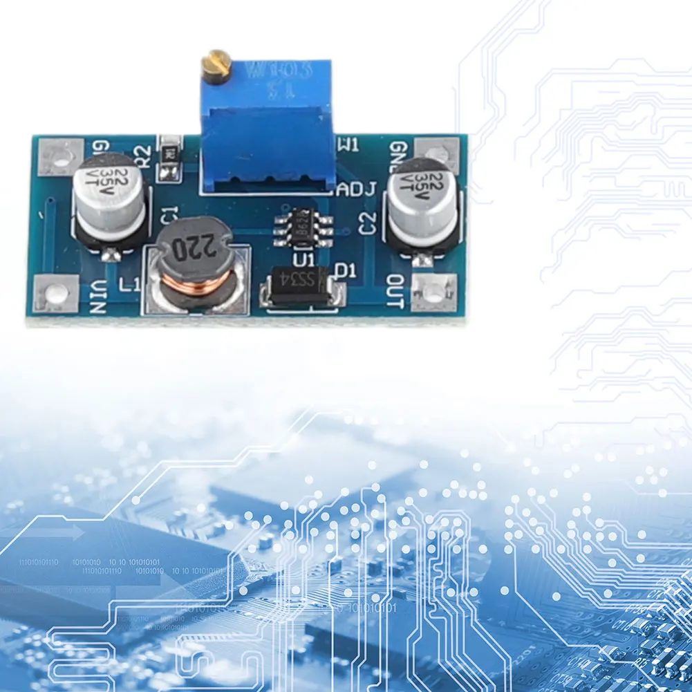 XH-M415 تيار مستمر تيار مستمر وحدة امدادات الطاقة 2A SX1308 تيار مستمر صغير تيار مستمر دفعة وحدة 2-24 فولت إلى 3-28 فولت قابل للتعديل متعددة الوظائف لمتعدد