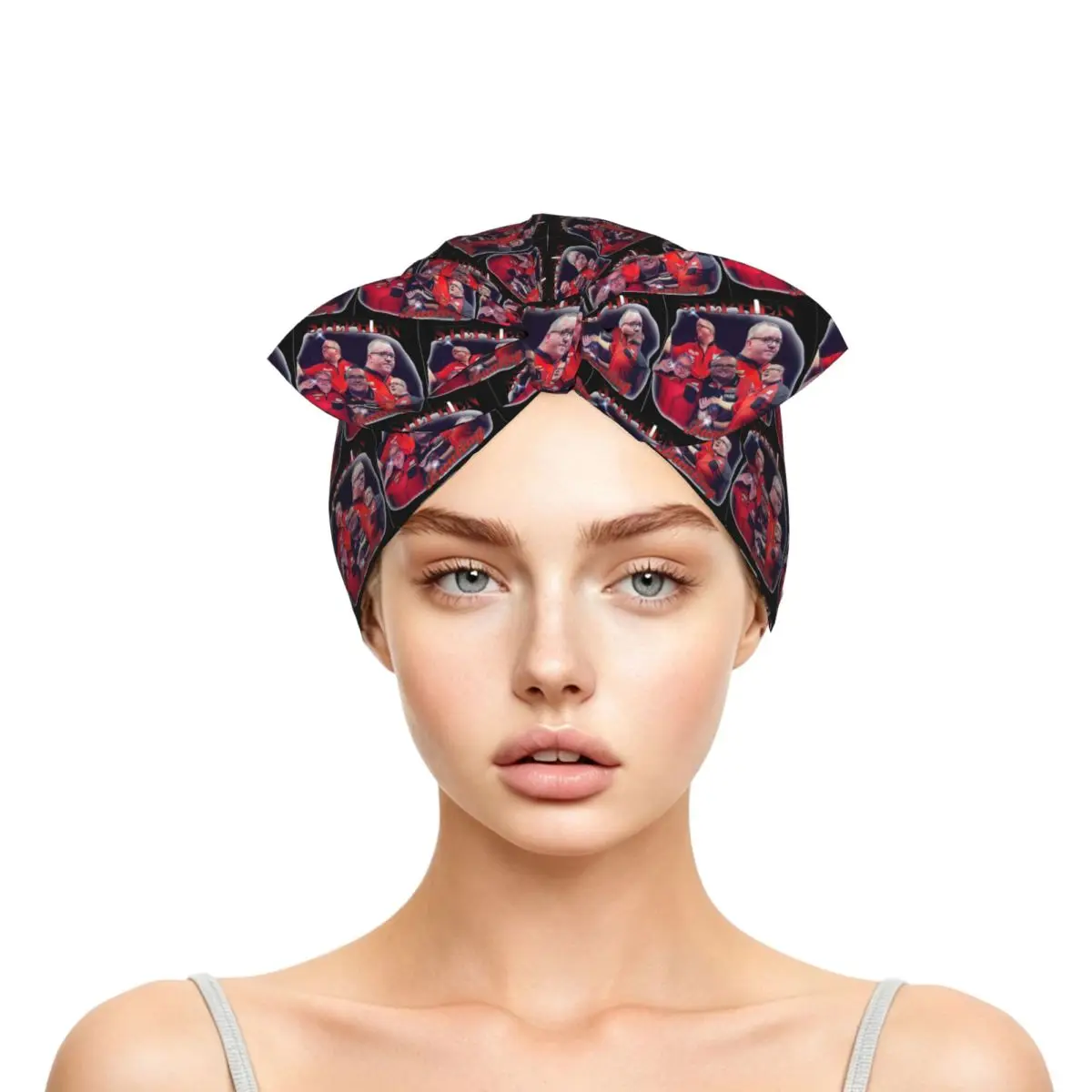 Stephen Bunting Bootleg Sleep Bonnet Double Layer with Adjustable Bow, Reversible Hair Cap for Curly Braids Hair