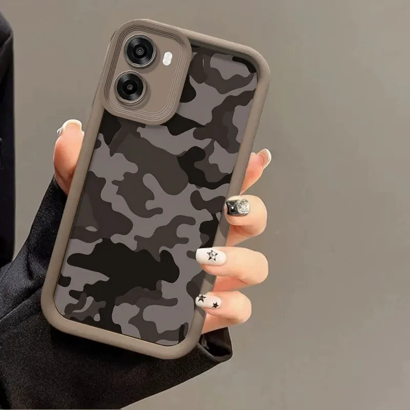 Flexible Silicone Case For OPPO A6x A6k A6s A6 Pro 5G 4G Protective Cover Shockrpoof Camouflage Print Pattern Funda - view 5
