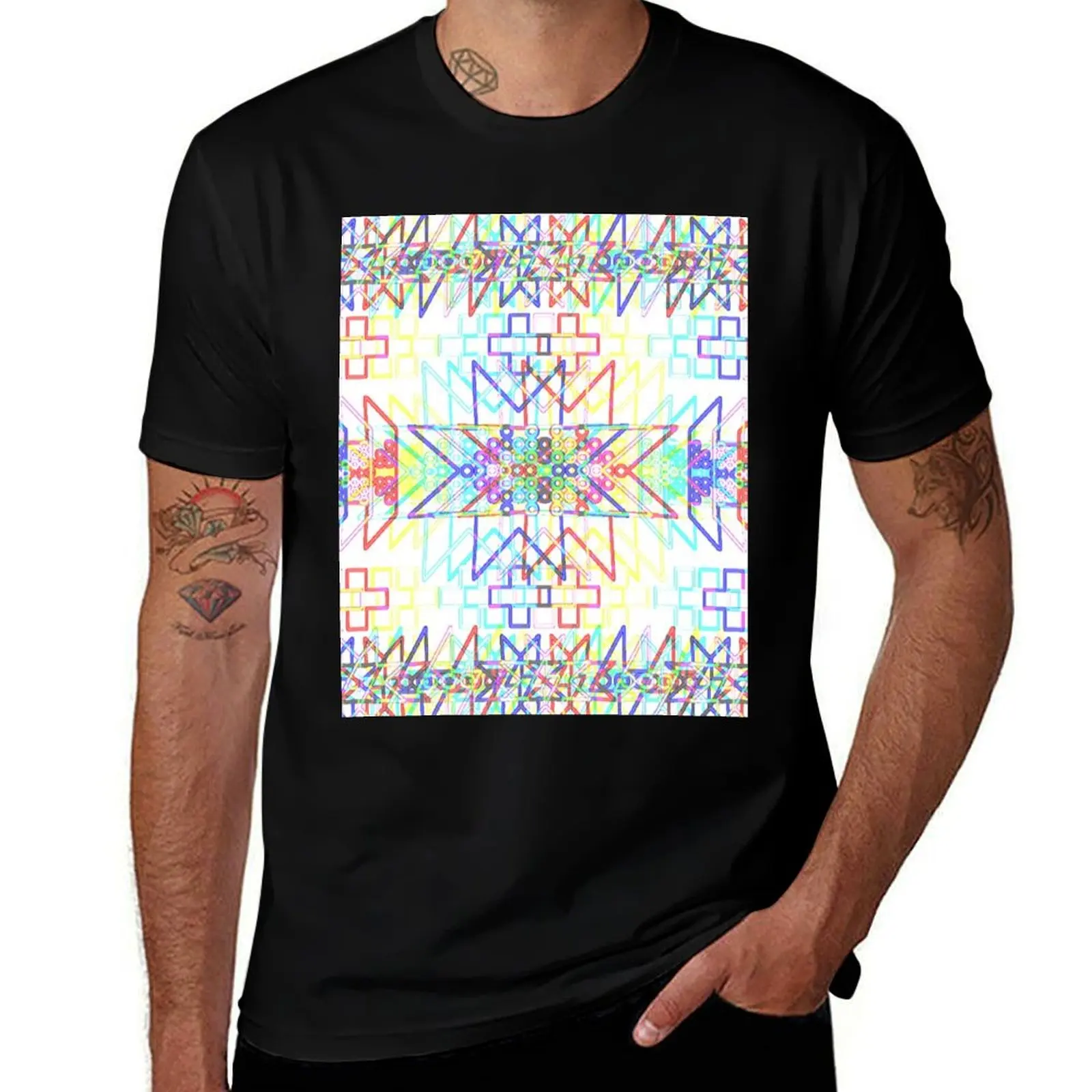 Lakota Supernova T-Shirt Novelty Graphic Tee Shirt