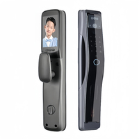 Finger Vein Smart Lock Infrared Automatic Wake-up 3D Face NFC Unlocking IC Card For Indoor Wooden Metal Electronic Door Lock