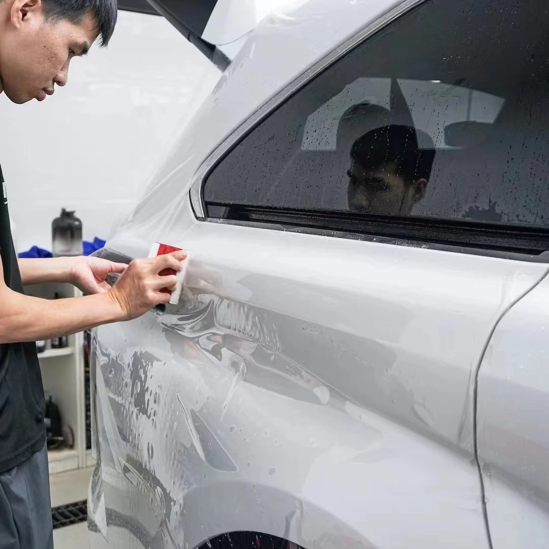 

Ppf автомобильная пленка для упаковки, глянцевая прозрачная ТПУ, самоклеящаяся, прозрачная, против царапин, краска для всего тела, Tph, нанопокрытие, самовосстанавливающееся