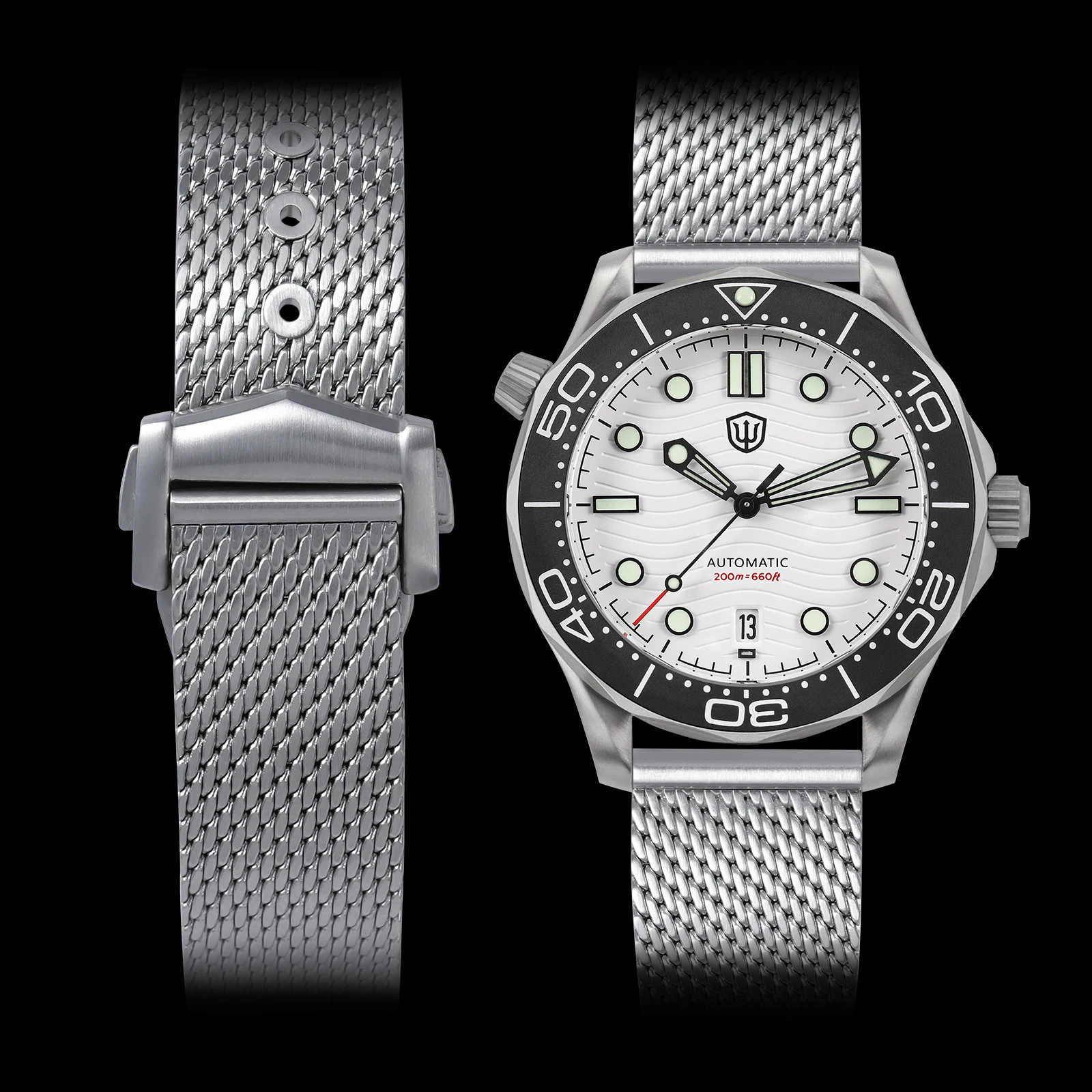 

Mesh Strap Stainless Steel Strap 20mm Universal Watch Strap, Metal Quick Release WD007 Accessory