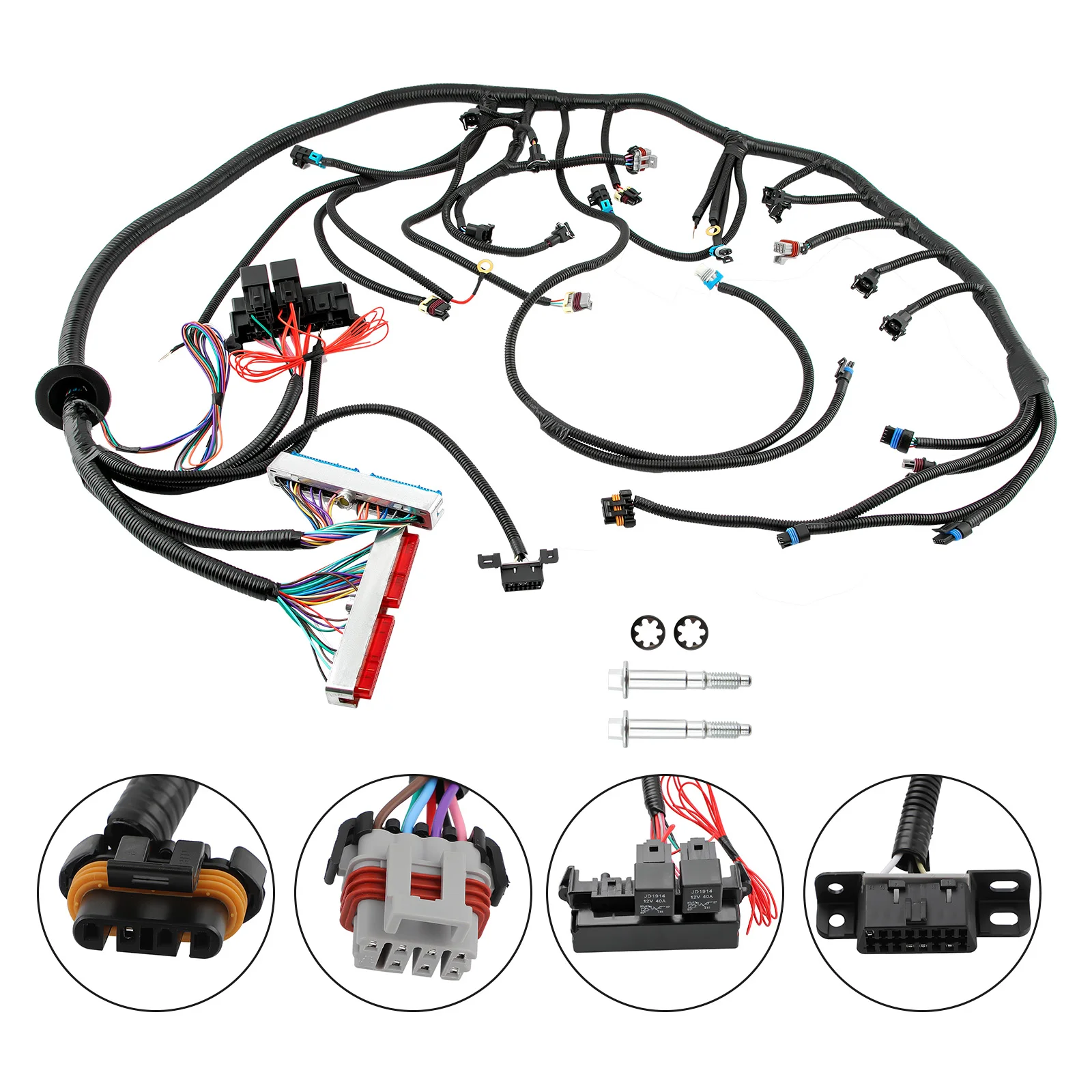 

Upgrade Standalone Wiring Harness for Corvette / Cts-v Ls1 / Ls6 Engines for TH350, TH400, POWERGLIDE, 700R4, 200-4R