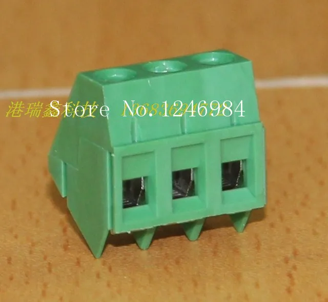 

[SA]DECA Taiwan Progressive Alliance pitch 5.08 Straight Leg 3 green terminal blocks MB322-508M3--50pcs/lot
