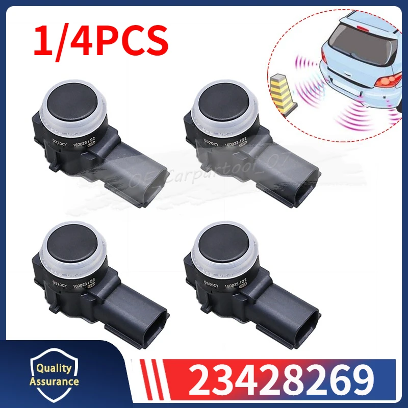 1/4 Uds Sensor de estacionamiento PDC 23428269 para Cadillac CTS CT6 XT5 Escalade Buick Lacrosse GMC Yukon Chevy Tahoe