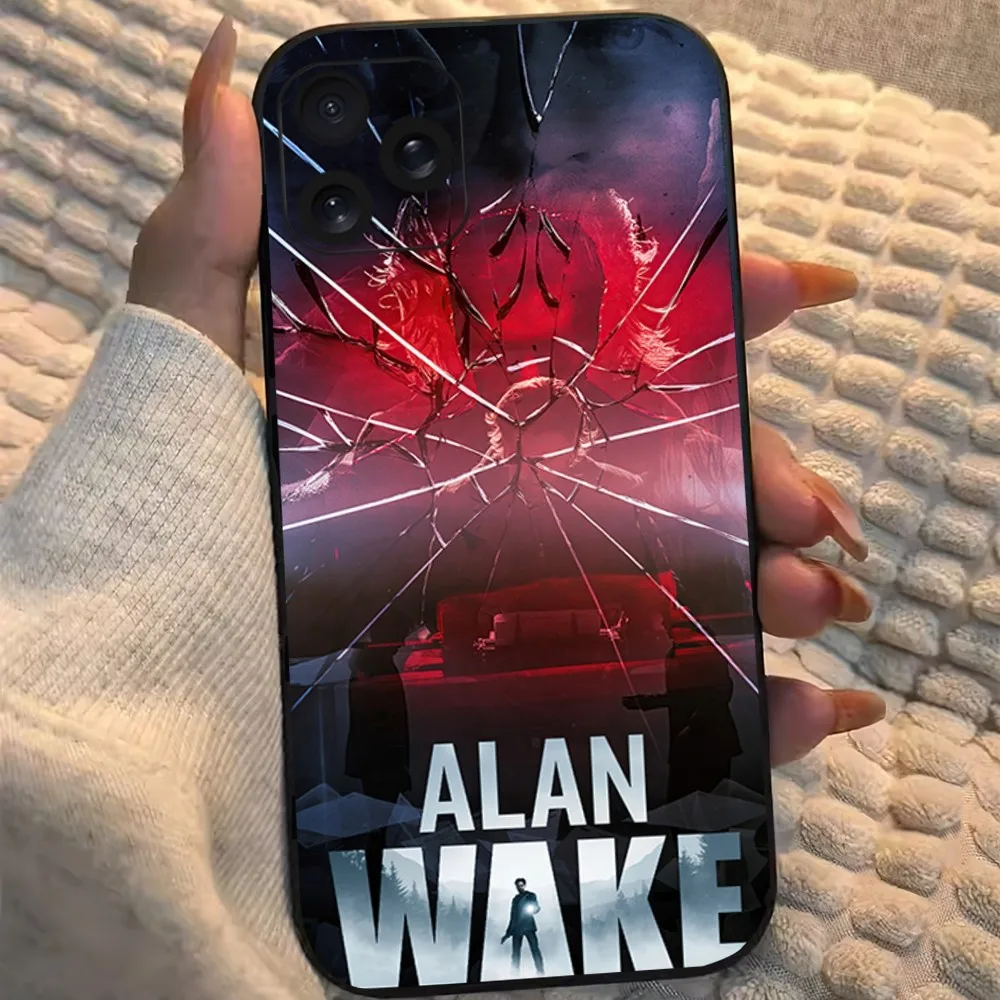 Game A-Alan Wake 2 Phone Case For iPhone 8 11 12 13 14 15 Mini X XR XS PRO MAX Plus Shell