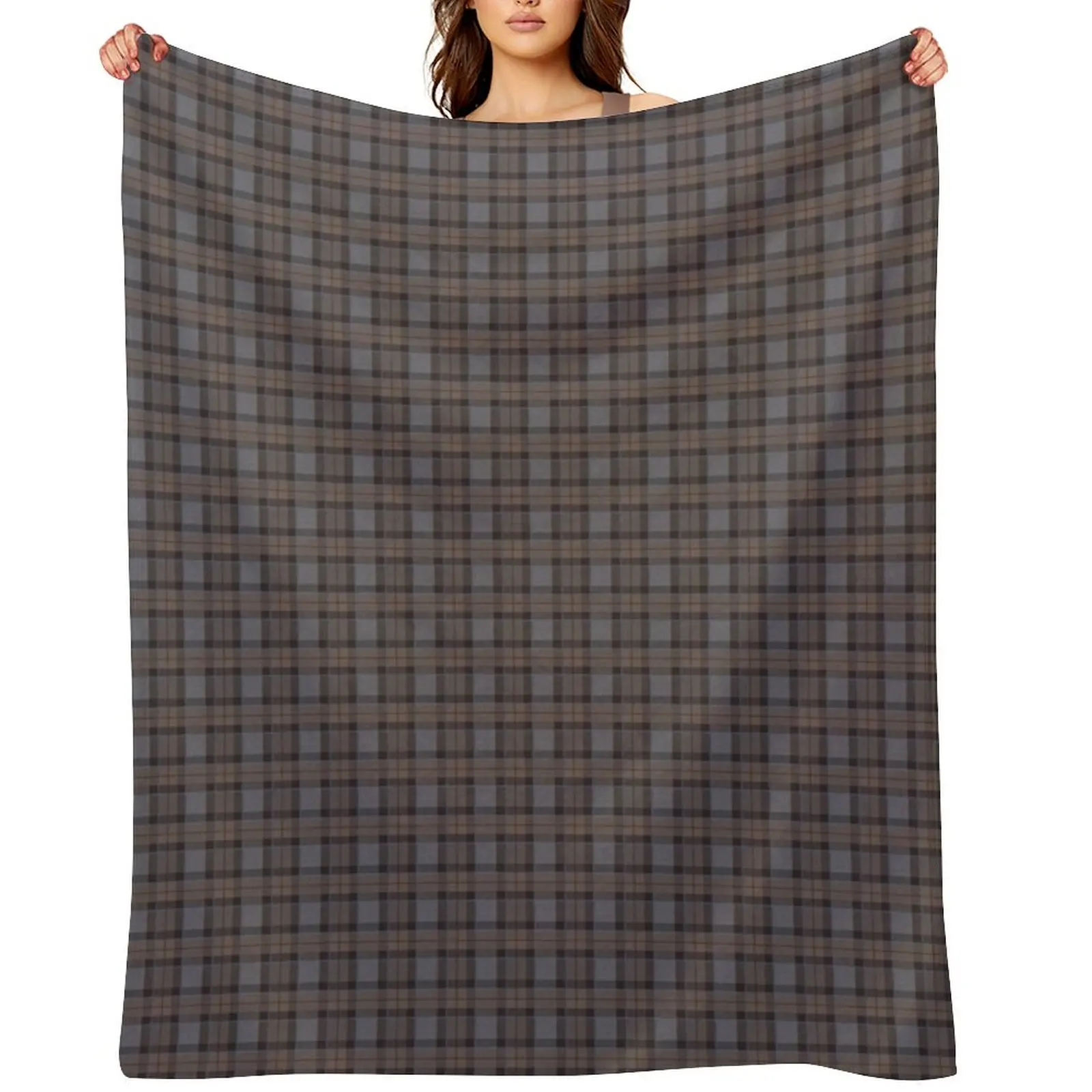 

outlander tartan - fraser tartan Throw Blanket Hairy Large Polar for sofa Blankets