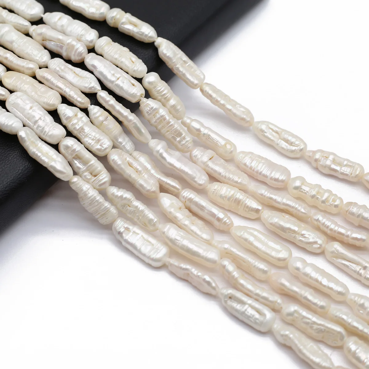 100%Natural Freshwater Pearls Beads Pipa Baroque Spacer Bead for Jewelry Making Supplies Diy Women Necklace Bracelet Earrings