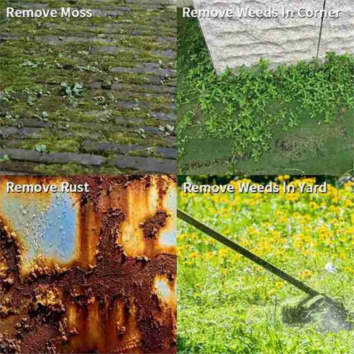 

6 Inches Wire Brush Cutter Steel Wire Wheel Suitable for Weeders with 4 Adapters Lawn Mower Accessories