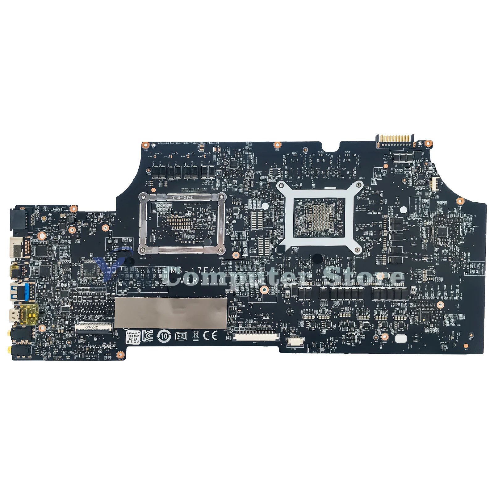 MS-17EK1 Laptop Motherboard For MSI MS-17EK ALPHA 17 A4DE Mainboard R5-4600H R7-4800H RTX5600M/V6G 100% Test Ok