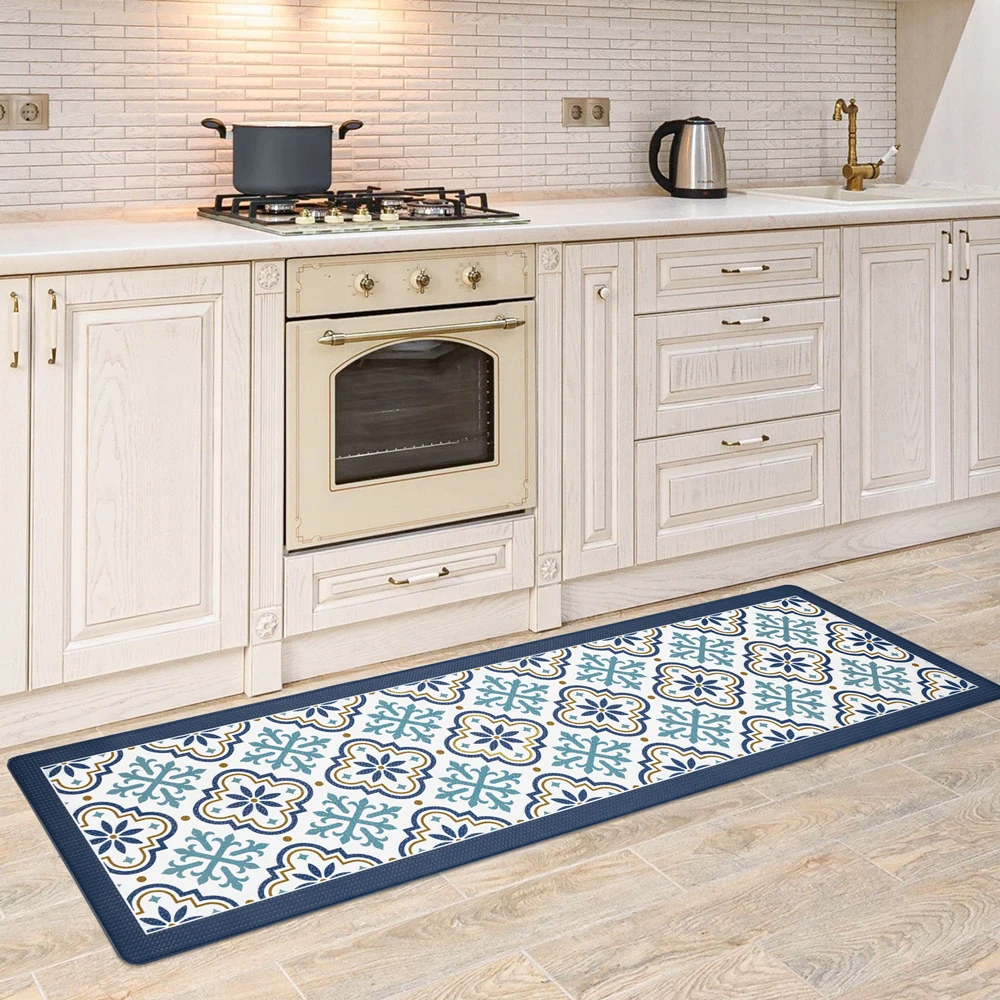 

Non-Slip Kitchen Carpet 150x50cm, Long Floor Mat for Living Room, Entrance Door Rug, Anti-Fatigue Home Decor