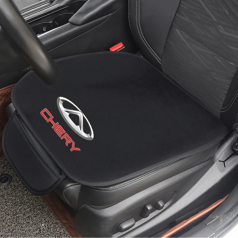 For CHERY TIGGO 3 4 5 7 PRO 8 Accessories Car Seat Cushion Non-Slip Cover Ice silk Velvet Plush 1PCS