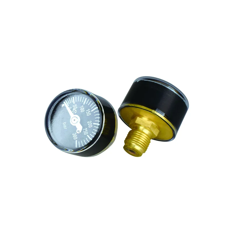 HPA M10*1 1/8BSP MINI Pressure Gauge Regulator Manometr Air Paint soft ball Station Diving Compressor Aquarium Accesories