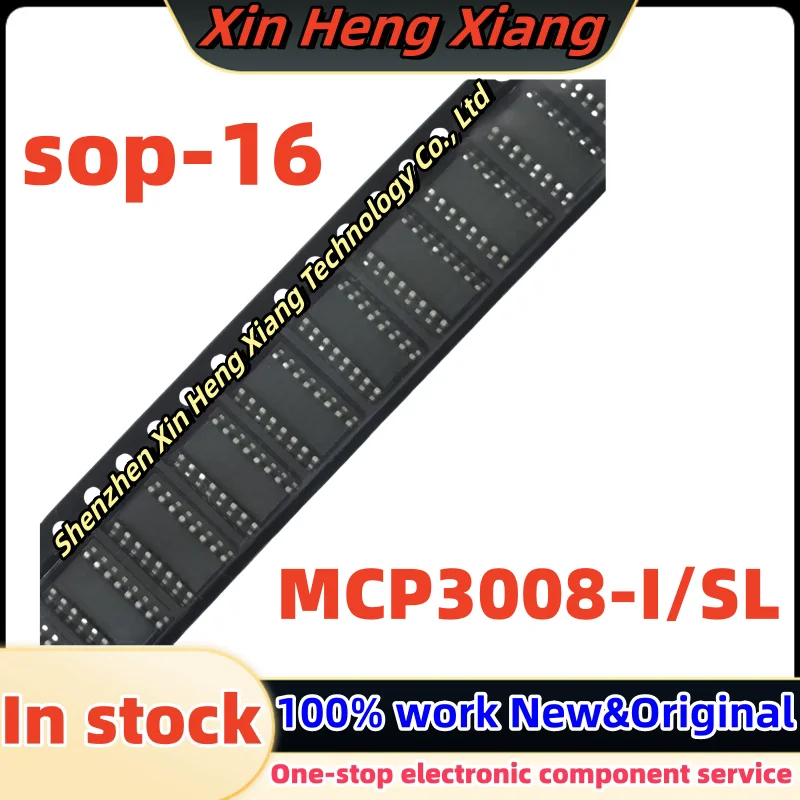 

(5-10pcs)MCP3008 30081 MCP3008-I/SL sop-16 Chipset