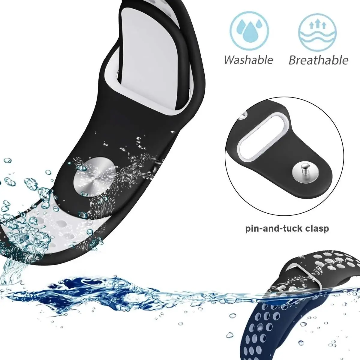 Correa de silicona para Xiaomi Redmi Watch 4, repuesto de pulsera deportiva para Mi Band 8 Pro, accesorios de pulsera, 2 uds.