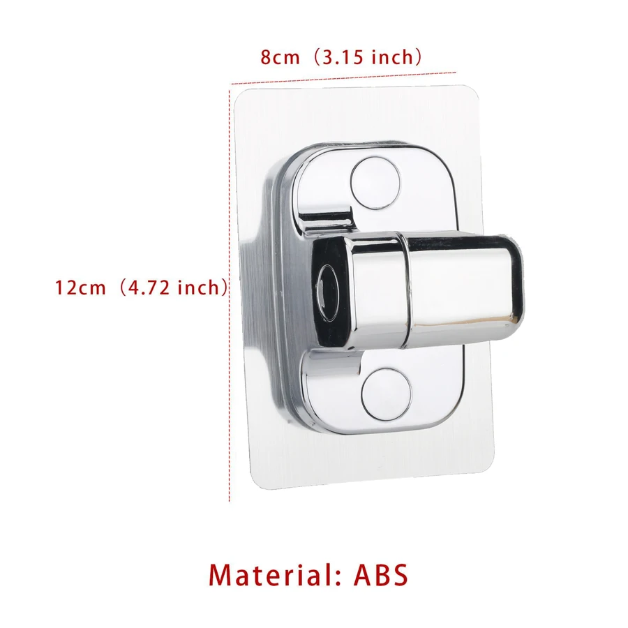1 قطعة حامل رأس الدش قابل للتعديل الحائط دش حامل ذاتية اللصق دش يده قوس اكسسوارات الحمام