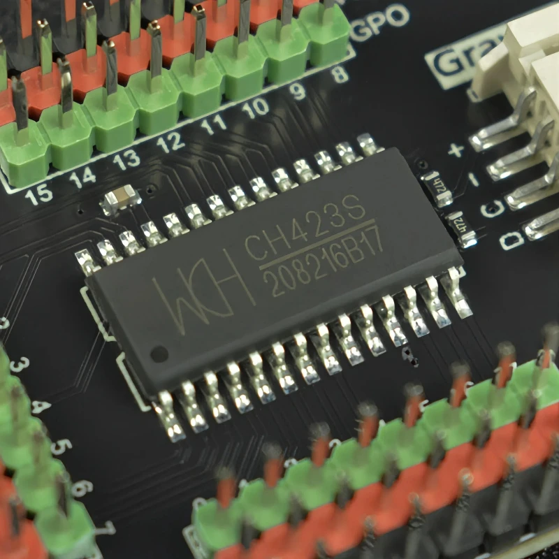 Gravity I2C CH423 24-Bit Digital IO Expander Module 8 GPIO + 16 GPO 15mA Drive for LED Matrix Arduino