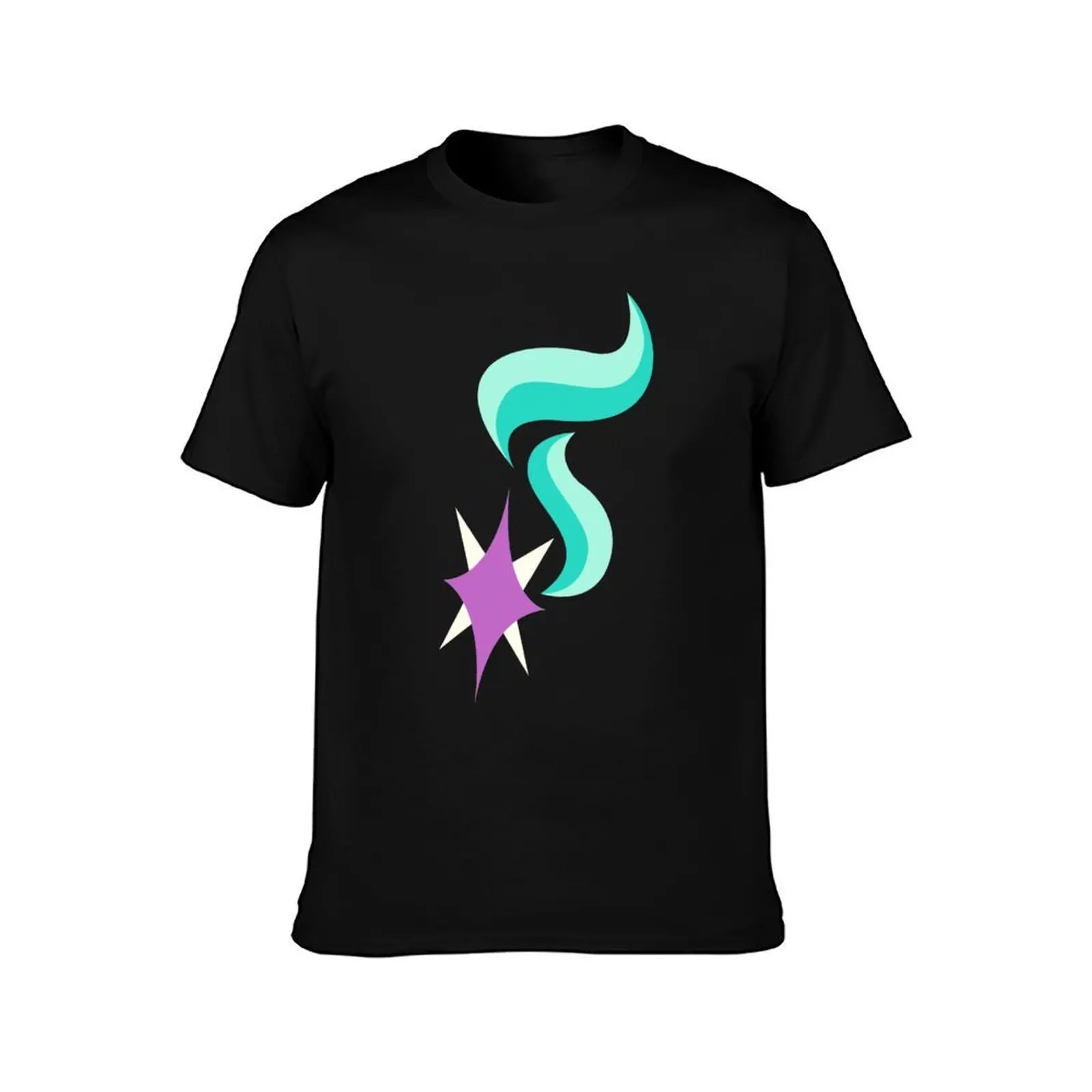 Starlight Glimmer Magic Shooting Star Spell MLP Cutie Mark Sign T-Shirt, Summer Casual Cotton Tee, Oversized Streetwear Tops view 2