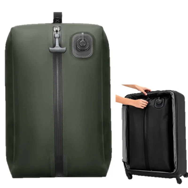 Automatic air pump vacuum compression storage bag luggage