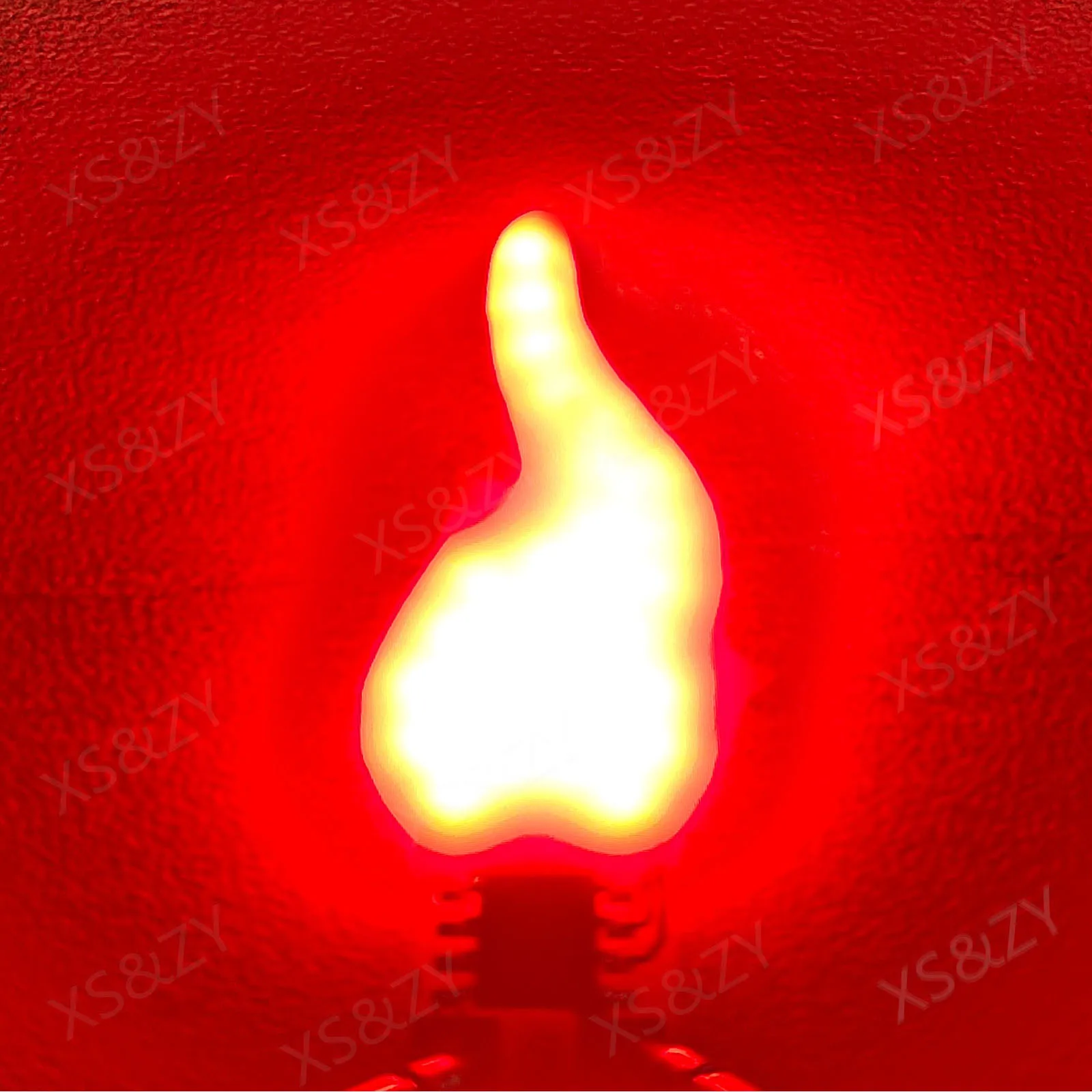 Imagem -03 - Retro Flameless Led Candle Beads Flutuante Cônico Cup Shaped Vermelho Decoração de Natal Decoração do Dia das Bruxas Dc3v