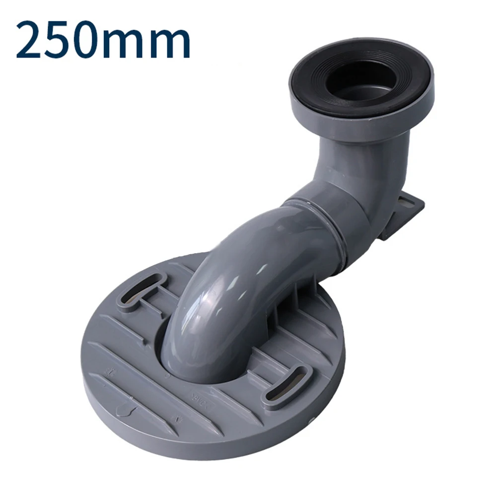 Leak-proof Solution Adjustable PVC Shifter As Shown Adjustable Toilet Siphon Shifter Compatible With 110mm Outlet