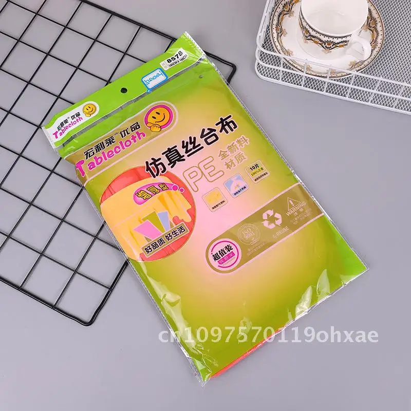 Einweg-Tischdecke, rote Bankett-Tischdecke, Einweg-Tischdecke