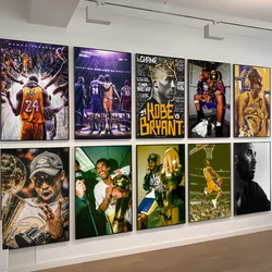 Basketball Player K-Kobes Classic Vintage Posters Whitepaper Prints Posters Artwork Kawaii Room Decor