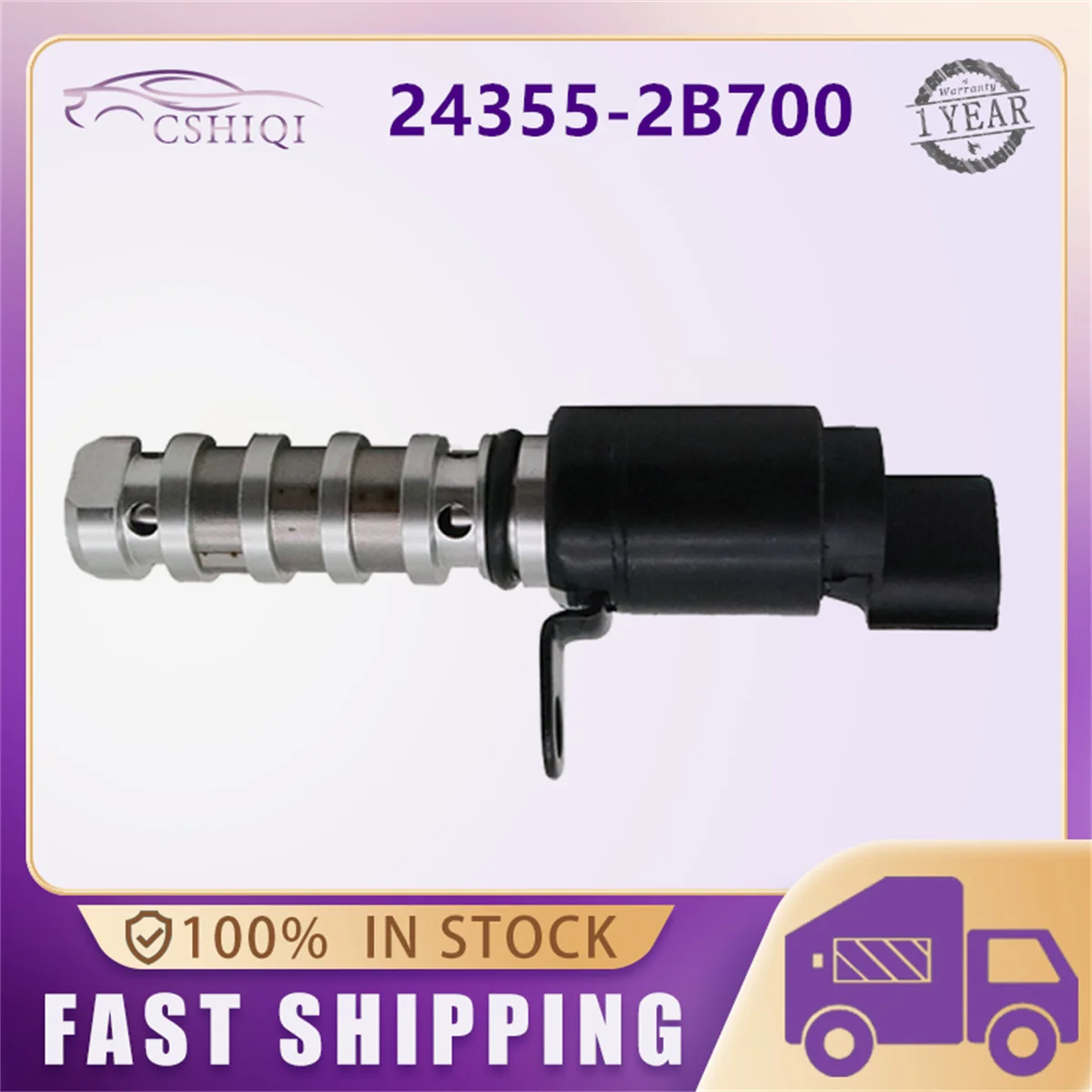 

24355-2B700 Oil Control Valve VVT 243552B700 24355-2B710 L53014 For Hyundai Elantra Accent Sonata Tucson For Kia Rio Soul 1.6L