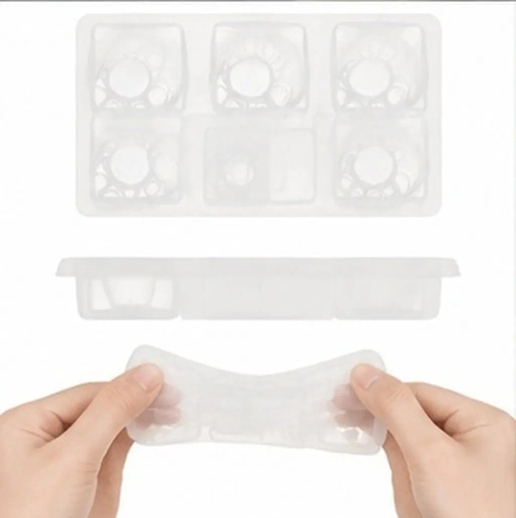 2Set Mechanical Keyboard Keycap Silicone Mold Cat Paw Design Resin Mold DIY Casting Kit Gaming Keyboard Accessories