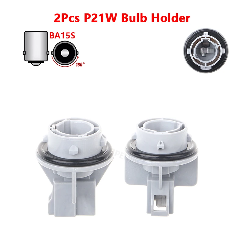 

Turn Signal Light Socket for Honda Odyssey Accord Spirior 1156 P21W Bulb Holder Car Lamp Base Replacement Parts 2PC