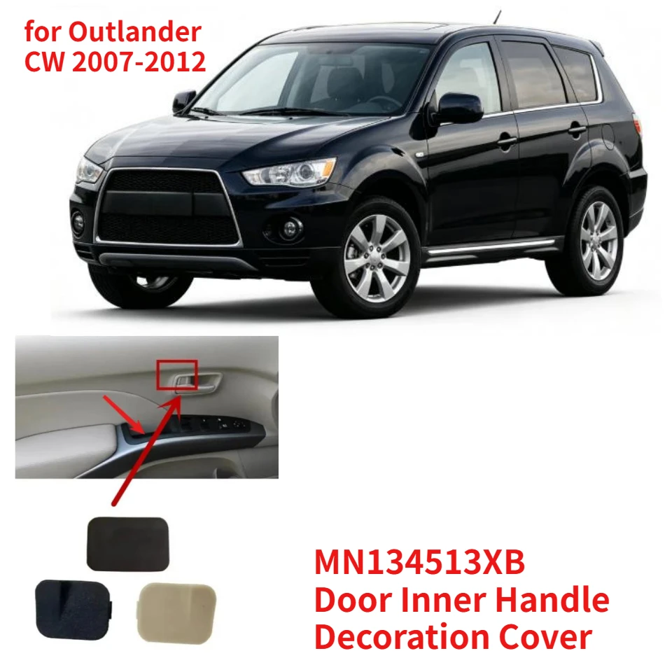 MN134513XB Door Inner Handle Cover shell for Outlander CW 2007-2012  for ASX MR655240 1 Piece