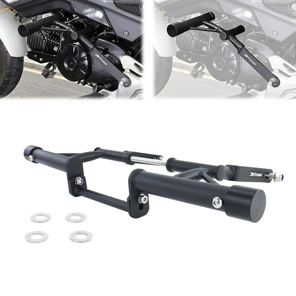 Motorcycle Stunt Cage Engine Guard Highway Bar Bumper Fairing Frame Protector Race Rail GROM 125 2021-2024 2025 2026 For HONDA